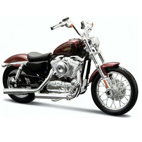 Maisto Harley Davidson 2012 Xl 1200V Seventy-Two - Red - Image 2