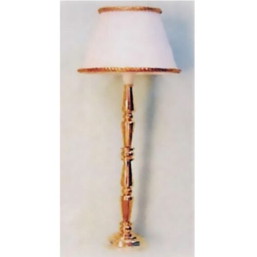 Dolls House Brass Standard Lamp