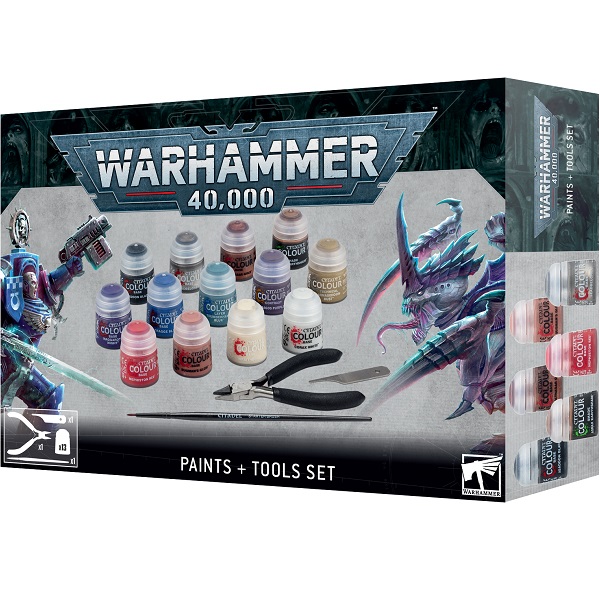 Warhammer 40K - Paints and Tool Set - RB Models