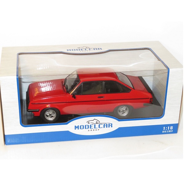 Model Car Ford Escort MK II RS 2000 Red 1977 - RB Models