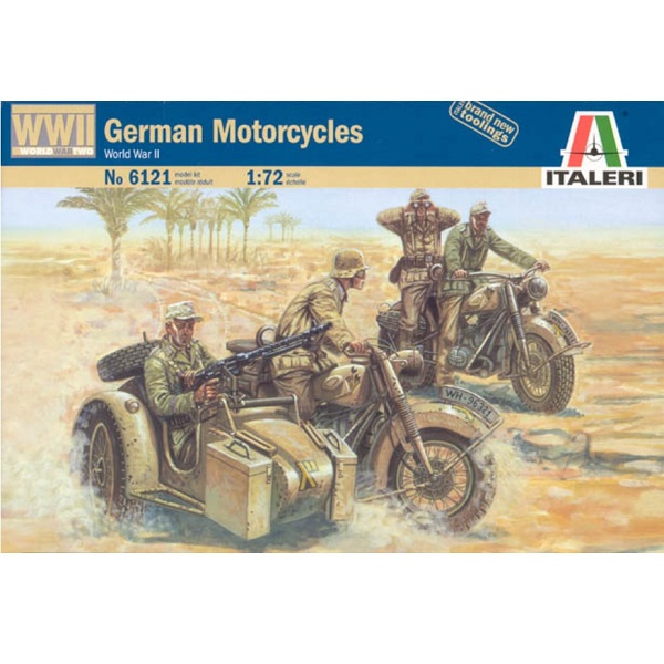 Italeri German WW11 Motorcycles - RB Models