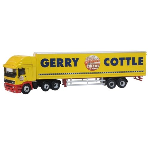 Oxford ERF EC Box Trailer Gerry Cottles Circus