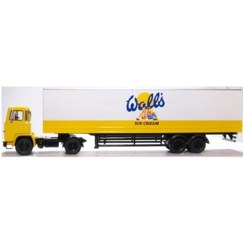 Oxford Scania 110 40ft Box Trailer - Walls Ice Cream