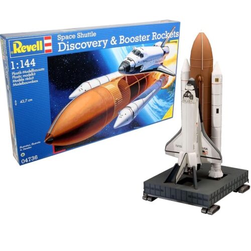 Revell Space Shuttle "Discovery" & Booster Rockets - Image 3