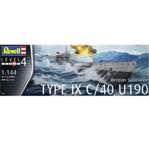 Revell German Submarine Type IX C/40 (U190)