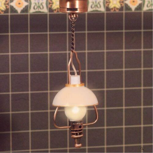 Dolls House Gas Ceiling Light - Battery Powered
