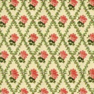 Dolls House  - Rachel Pink/Cream Paper