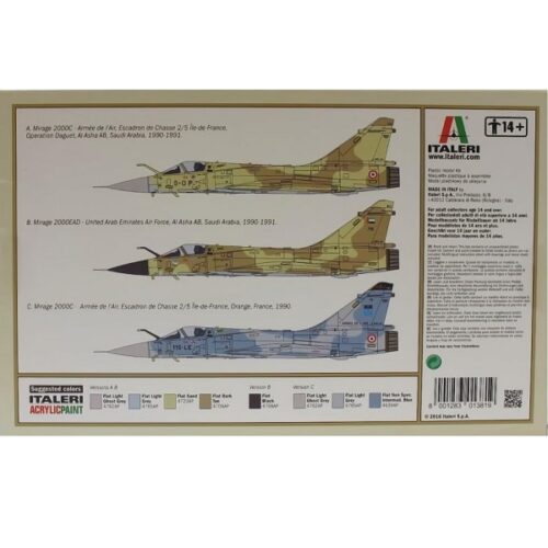 Italeri Dassault-Mirage 2000C - Image 2