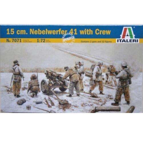 Italeri 15 cm. Nebelwerfer 41 with Crew