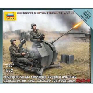 Zvezda German 20mm Anti-Aircraft Gun
