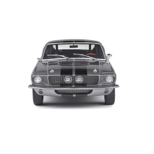 Solido Shelby Mustang GT500 Grey/Black Stripes - Image 4