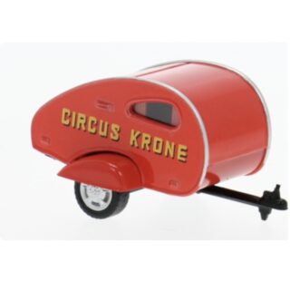 Cararama Tear Drop Caravan 1950 - Circus Krone