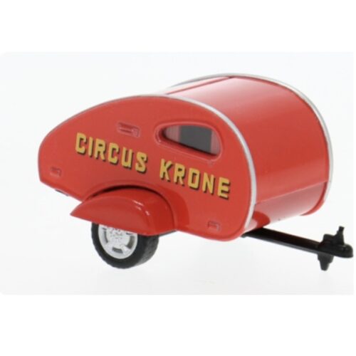 Cararama Tear Drop Caravan 1950 - Circus Krone