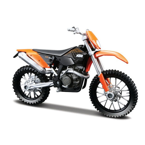 Maisto KTM 450 EXC - Black/Orange - Image 2