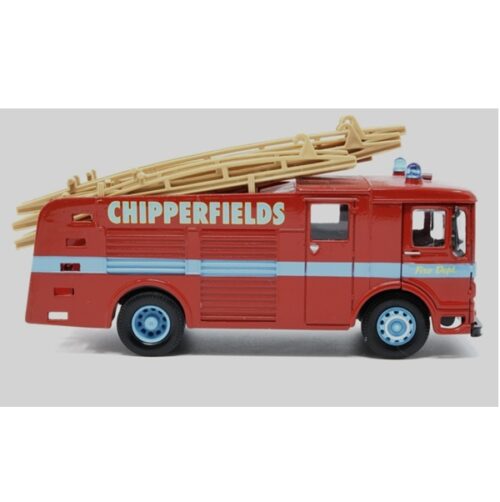 Corgi Land Rover, Morris Minor Pick-up, Thames Trader and AEC Fire Engine - Image 5
