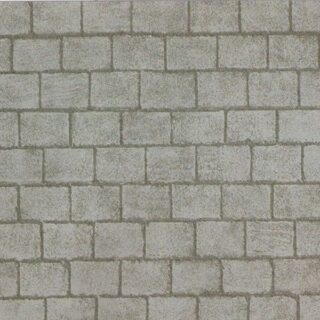 Dolls House Grey Roof Tile Paper