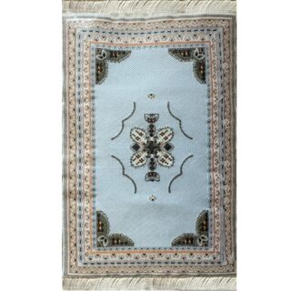 Dolls House Pale Blue & Peach Rug
